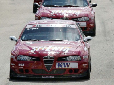 Alfa Romeo 156 GTA Autodelta 2004 tote bag