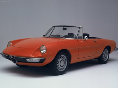 Alfa Romeo Spider 1967 Poster with Hanger