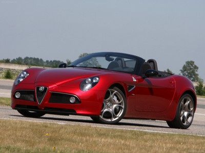 Alfa Romeo 8C Spider 2009 stickers 542661