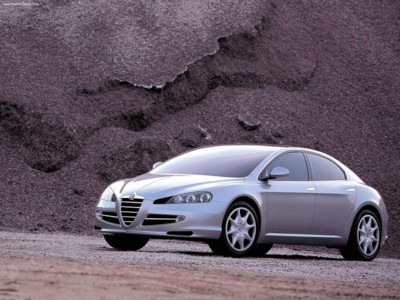 Alfa Romeo Visconti Concept ItalDesign 2004 poster