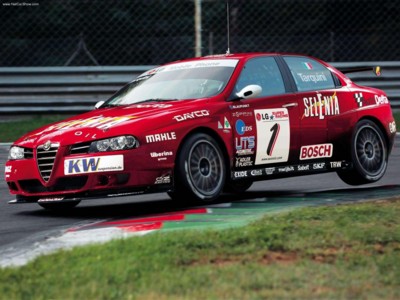 Alfa Romeo 156 GTA Autodelta 2004 stickers 543190