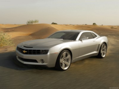 Chevrolet Camaro Concept 2006 Poster with Hanger