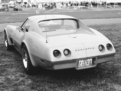 Chevrolet Corvette C3 1968 Poster with Hanger