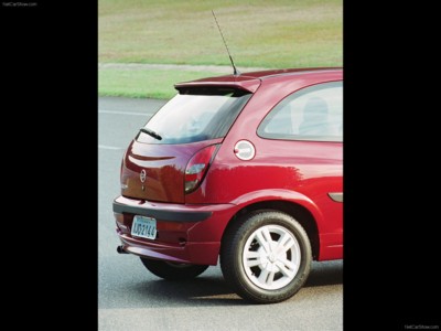 Chevrolet Celta 2003 metal framed poster