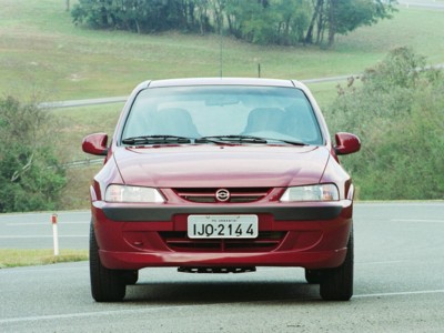 Chevrolet Celta 2003 canvas poster