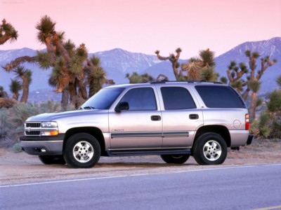 Chevrolet Tahoe 2002 canvas poster