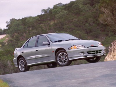 Chevrolet Cavalier 2002 Poster with Hanger