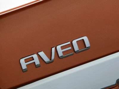 Chevrolet Aveo Sedan 2006 metal framed poster