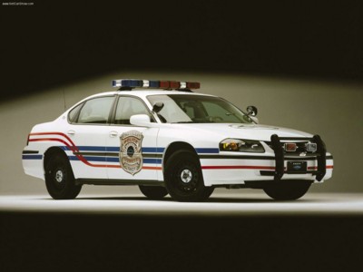 Chevrolet Impala Police Package 2001 Poster with Hanger