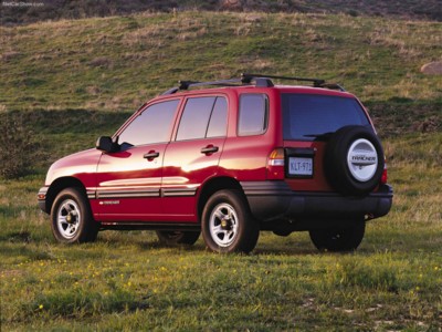 Chevrolet Tracker 2001 stickers 545048