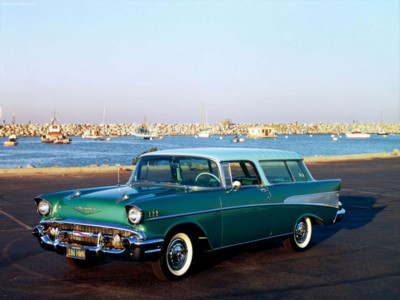 Chevrolet Nomad 1957 Poster with Hanger