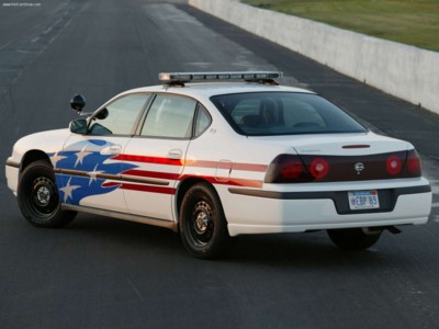 Chevrolet Impala Police Vehicle 2003 stickers 546397