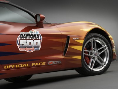 Chevrolet Corvette Z06 Daytona 500 Pace Car 2006 tote bag #NC124106