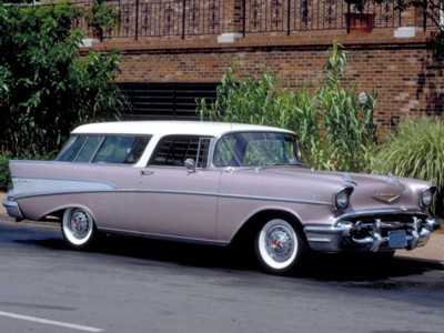 Chevrolet Nomad 1957 canvas poster