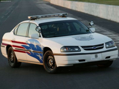 Chevrolet Impala Police Vehicle 2003 t-shirt
