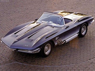 Chevrolet Corvette Mako Shark Concept 1961 Poster 546948