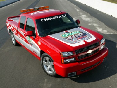 Chevrolet Silverado SS Pace Truck 2003 Poster with Hanger