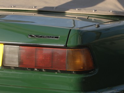 Aston Martin Virage Volante 1990 metal framed poster