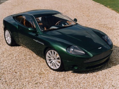 Aston Martin Project Vantage Concept Car 1998 Poster with Hanger