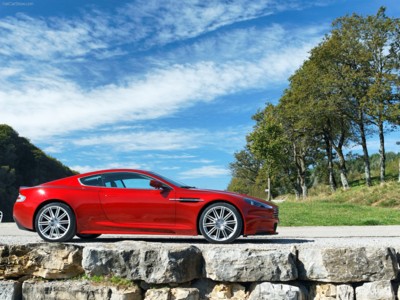 Aston Martin DBS Infa Red 2008 Poster with Hanger