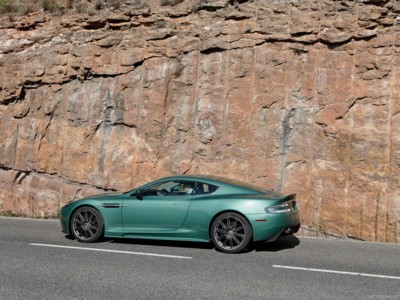 Aston Martin DBS Racing Green 2008 Poster with Hanger
