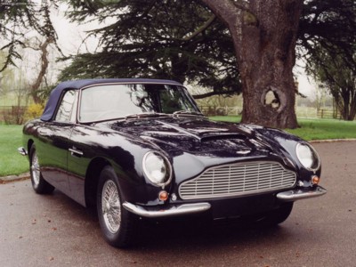 Aston Martin DB6 Volante 1966 tote bag
