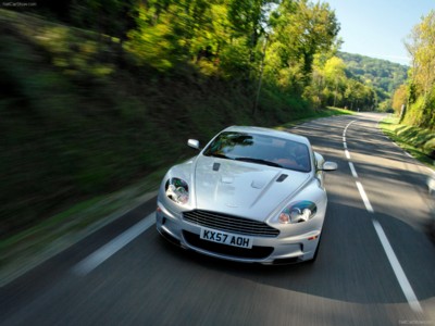 Aston Martin DBS Lightning Silver 2008 Poster 547941