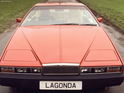 Aston Martin Lagonda 1976 poster