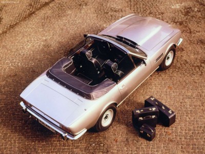 Aston Martin V8 Volante 1978 pillow