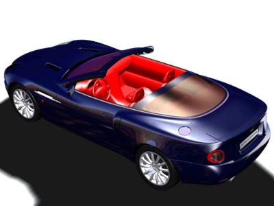 Aston Martin Zagato Vanquish Roadster Concept 2004 stickers 548932