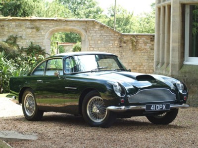 Aston Martin DB4 GT 1959 metal framed poster
