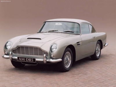 Aston Martin DB5 1963 Poster with Hanger