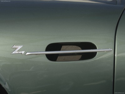 Aston Martin DB4 GT Zagato 1961 wooden framed poster