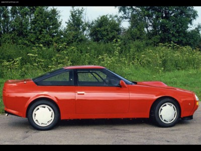 Aston Martin V8 Zagato 1986 poster