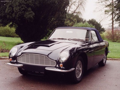 Aston Martin DB6 Volante 1966 poster