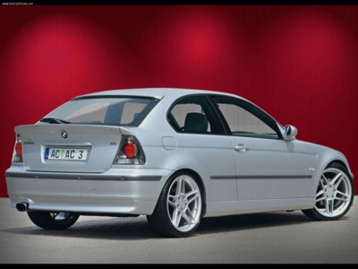 AC Schnitzer ACS3 3Series E46 Compact 2002 Poster with Hanger