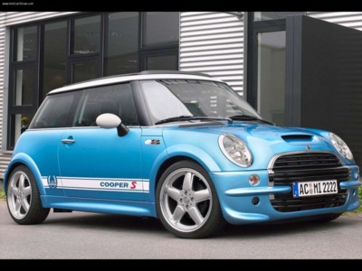 AC Schnitzer Mini CooperS 2004 Poster with Hanger