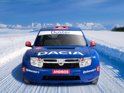 Dacia Duster Trophee Andros 2010 Poster with Hanger