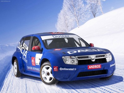Dacia Duster Trophee Andros 2010 Poster with Hanger