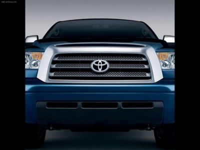 Toyota Tundra 2007 wooden framed poster