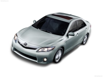 Toyota Camry 2010 wooden framed poster