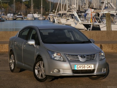 Toyota Avensis 2009 canvas poster
