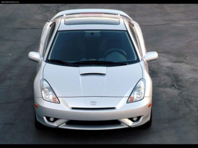 Toyota Celica GTS 2003 canvas poster