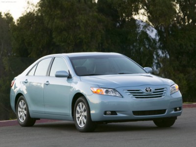 Toyota Camry XLE 2007 canvas poster