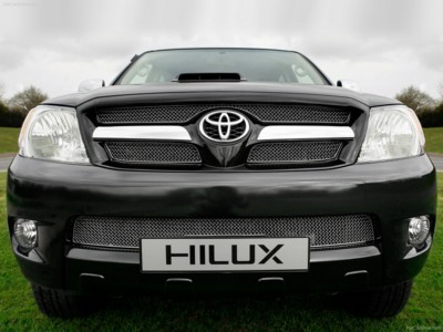 Toyota Hilux High Power 2009 wooden framed poster