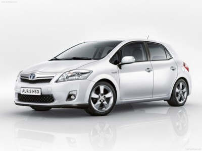 Toyota Auris HSD 2011 Poster with Hanger
