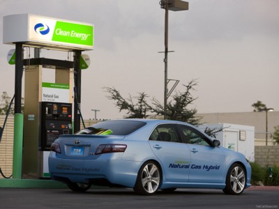 Toyota Camry CNG Hybrid Concept 2008 Poster with Hanger