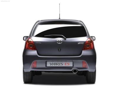 Toyota Yaris TS Concept 2006 canvas poster