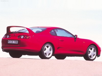 Toyota Supra 1996 poster