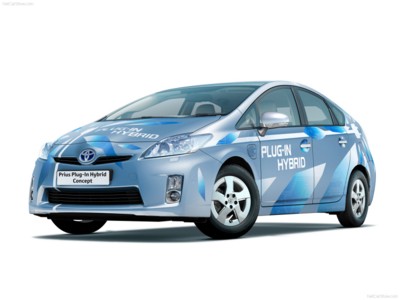 Toyota Prius Plug-in Hybrid Concept 2009 Poster with Hanger